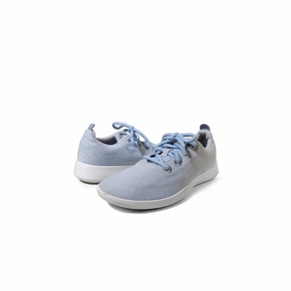 ALLBIRDS Shoes Sneakers Wool Runners Size 8 Pale Blue Womens 8 - Picture 2 of 8